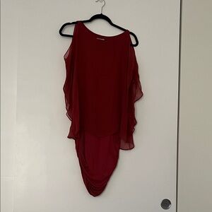 Bailey 44 Burgundy Mini Dress